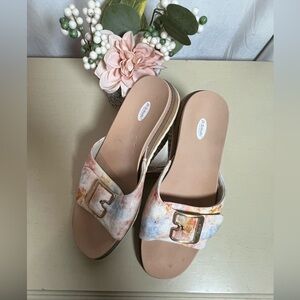 Dr. Scholl's Women's Multicolor Slide Sandals